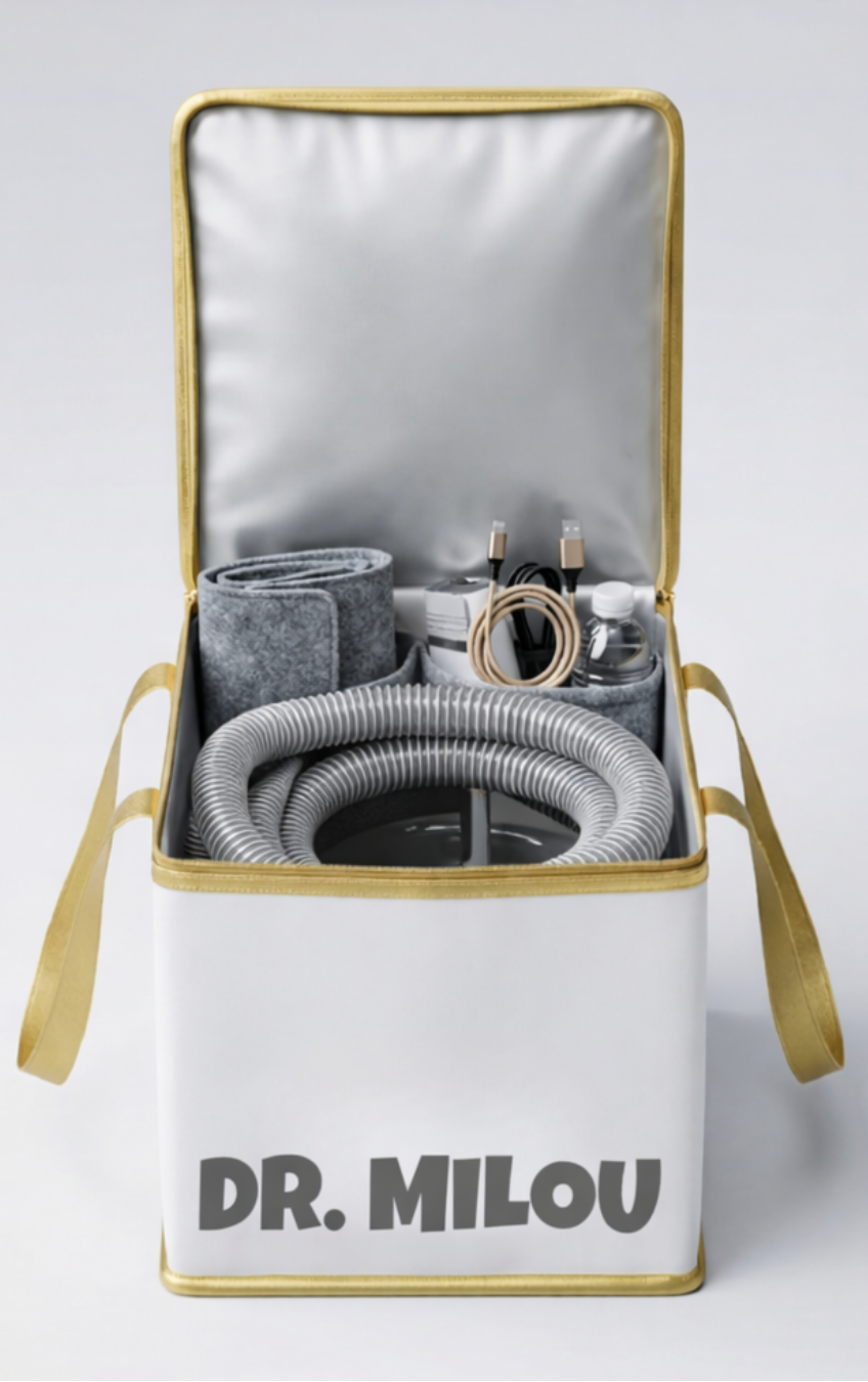 Dr. Milou CalmCare™ Cordless Pet Grooming Vacuum Kit
