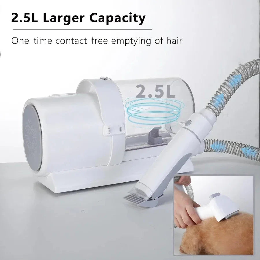 V.I.P. 5-in-1 Pet Grooming Vacuum Kit