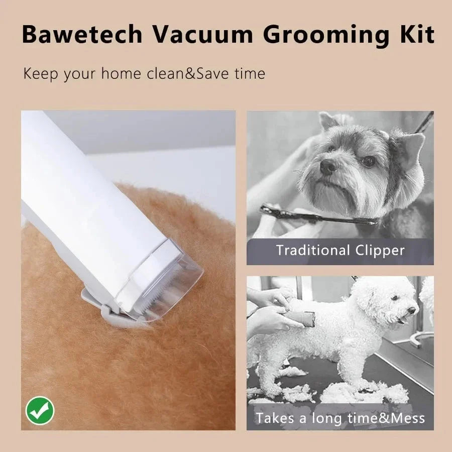 V.I.P. 5-in-1 Pet Grooming Vacuum Kit